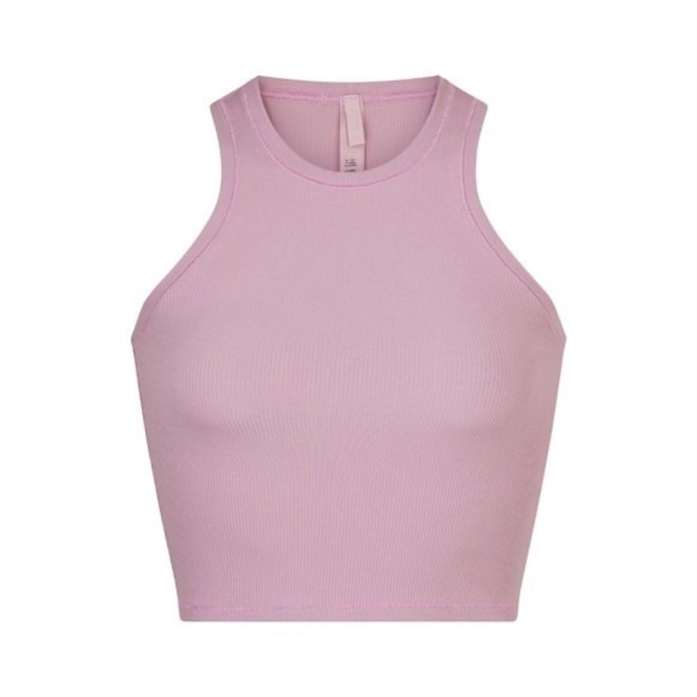 Skims RARE Soft Lounge Rib Scuba Tank in Orchid. Size Small (S).
